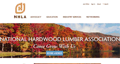Desktop Screenshot of nhla.com
